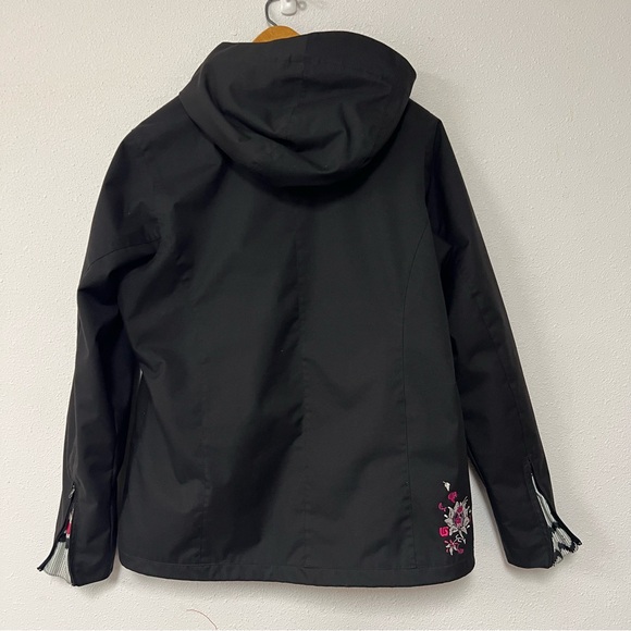 Burton Ladies Black and Pink Snowboard Winter Snow Coat Jacket Size Large - Picture 3 of 11